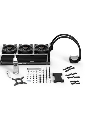Be Quiet Pure Loop 2 Fx Bw015 Bakır Borulu Sessiz 4 Pin 3 Fanlı Sıvı Soğutmalı RGB Masaüstü İşlemci Soğutucu
