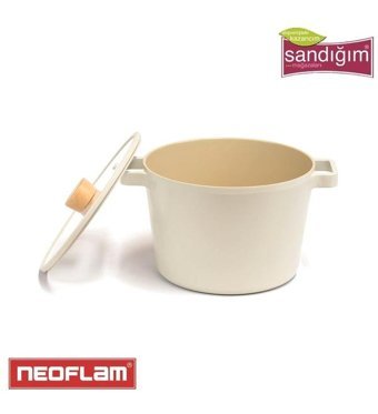 Neoflam Fika 2 Parça 26 cm Paslanmaz Çelik Derin Tencere