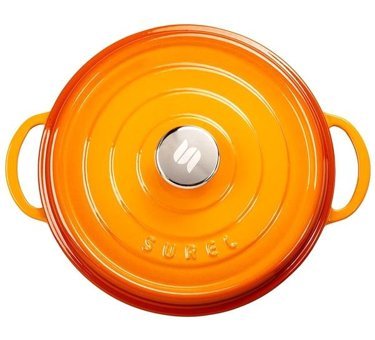 Sürel 2 Parça 28 cm Çelik Tencere