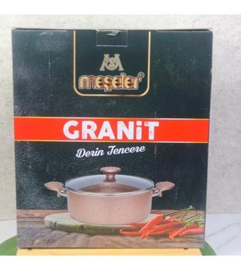 Meşeler 2 Parça 30 cm Teflon Derin Tencere