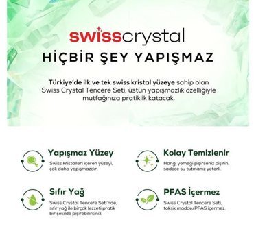 Karaca Swiss Crystal 2 Parça 22 cm Çelik Tencere