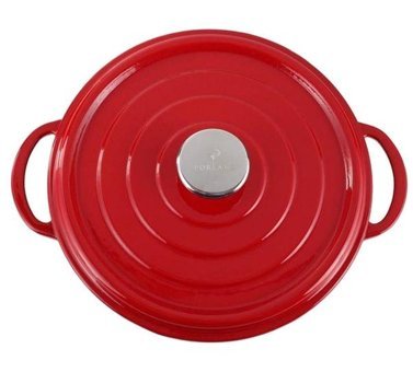 Porland Sapore 2 Parça 20 cm Döküm Basık Tencere