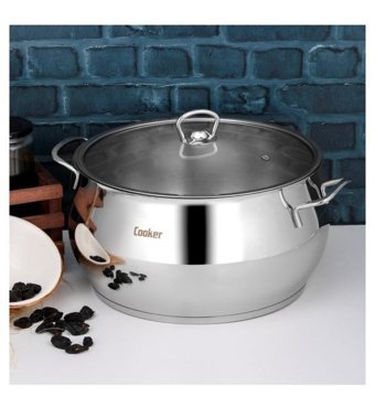 Cooker CKR908 2 Parça 30 cm Çelik Derin Tencere
