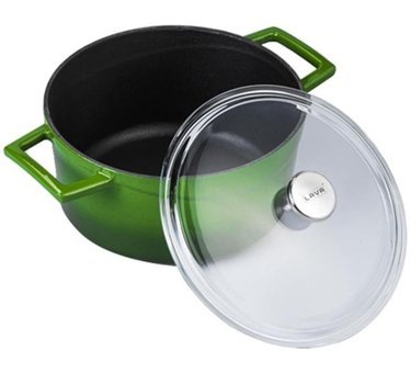 Lava 2 Parça 24 cm Döküm Tencere