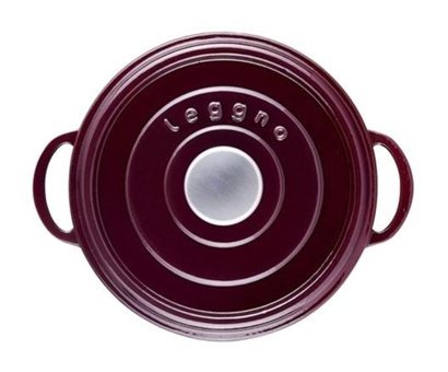 Leggno 2 Parça 24 cm Çelik Derin Tencere