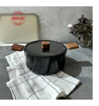 Neoflam D-NEOBN220 2 Parça 20 cm Alüminyum - Döküm Tencere