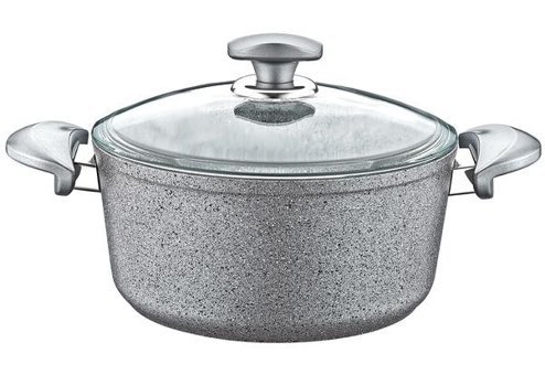 O.M.S 3110 2 Parça 24 cm Alüminyum - Döküm Derin Tencere