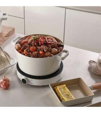 Neoflam Fika 2 Parça 18 cm Paslanmaz Çelik Derin Tencere