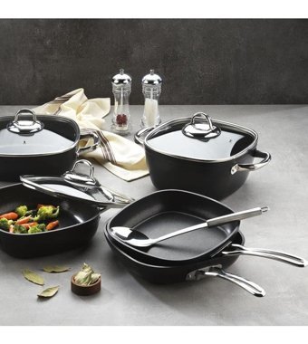 Schafer Gastronomİe 2 Parça 24 cm Derin Tencere
