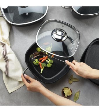 Schafer Gastronomİe 2 Parça 24 cm Derin Tencere