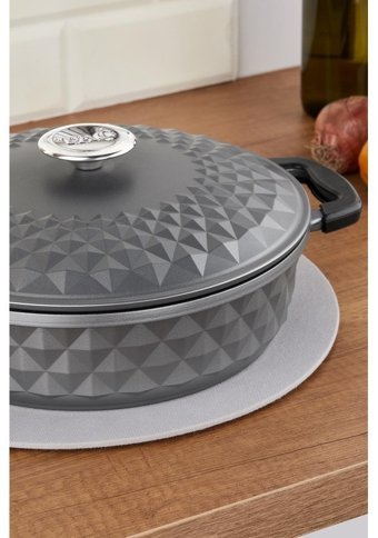 Taç Bella 2 Parça 26 cm Teflon Basık Tencere