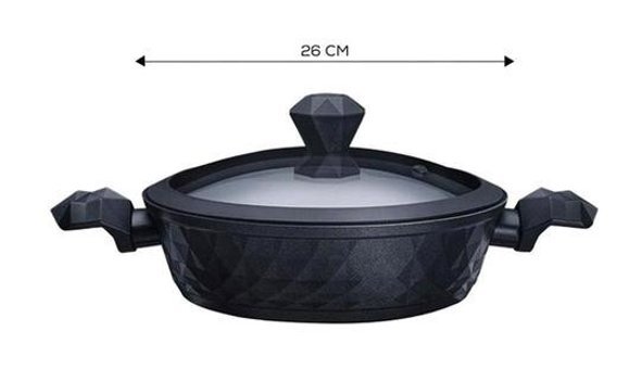 Karaca Biodiamond 2 Parça 26 cm Granit Tencere