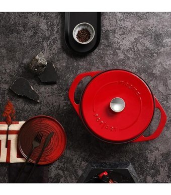 Sürel Pot Art 2 Parça 26 cm Çelik Tencere