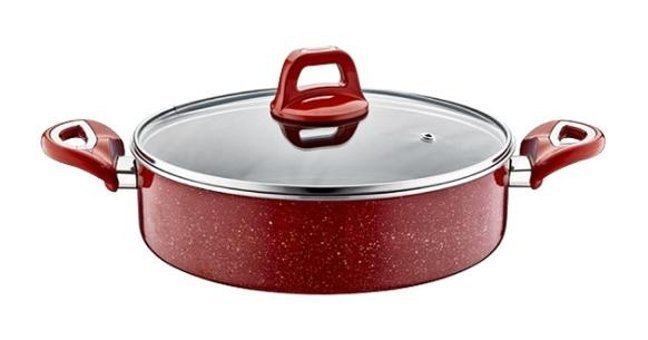 Kahramanlar KAH3147 2 Parça 20 cm Teflon Basık Tencere