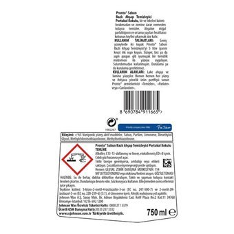 Pronto Portakallı Ahşap Temizleyici 750 ml