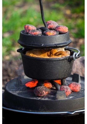 Petromax Dutch Oven 2 Parça 18 cm Granit Tencere