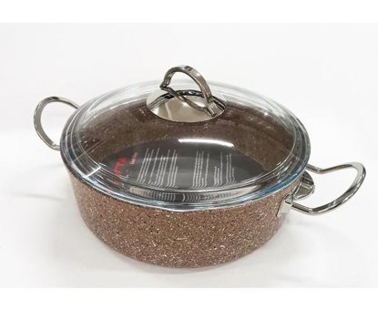Remetta Silver 2 Parça 26 cm Granit Basık Tencere