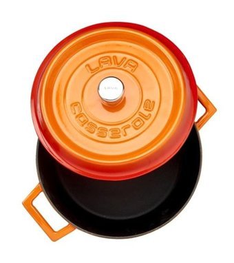 Lava 2 Parça 24 cm Döküm Derin Tencere