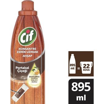 Cif Zemin Uzmanı Ahşap Temizleyici 4x895 ml