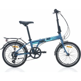 Bianchi F14 20 20 Jant 8 Vites Amortisörlü Katlanır Şehir / Tur Bisikleti Mavi