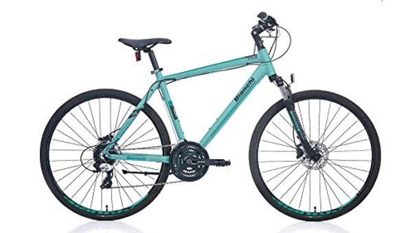 Bianchi Touring 713 28 Jant 24 Vites Amortisörlü Şehir / Tur Bisikleti Turkuaz