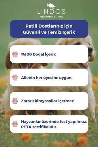 Lindos Doğal Lavanta Kokulu Vegan Ahşap Temizleyici 600 ml
