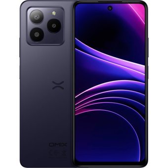 Omix X7 128 GB Hafıza 8 GB Ram 6.78 inç 50 MP Çift Hatlı Ips Lcd Ekran Android Akıllı Cep Telefonu Mor