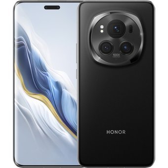 Honor Magic 6 Pro 512 GB Hafıza 12 GB Ram 6.8 inç 50 MP Çift Hatlı Oled Ekran Android Akıllı Cep Telefonu Siyah
