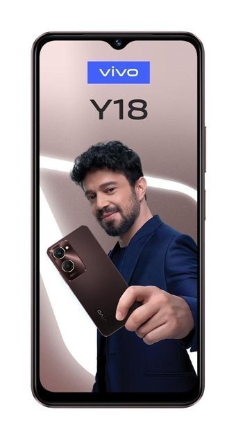 Vivo Y18 256 GB Hafıza 8 GB Ram 6.56 inç 50 MP Çift Hatlı Ips Lcd Ekran Android Akıllı Cep Telefonu Kahverengi