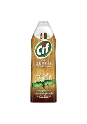 Cif Portakal Çiçekli Jel Zemin Uzmanı Ahşap Temizleyici 750 ml