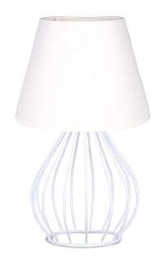 Homing Ayd-2586 Tekli Metal 4 Ayaklı Abajur Beyaz