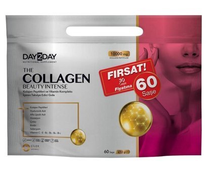 Day 2 Day Beauty Intense Saşe Kolajen 60x12000 mg