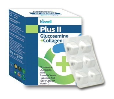 Biowell Plus II Glucosamine Kolajen 60 Kapsül