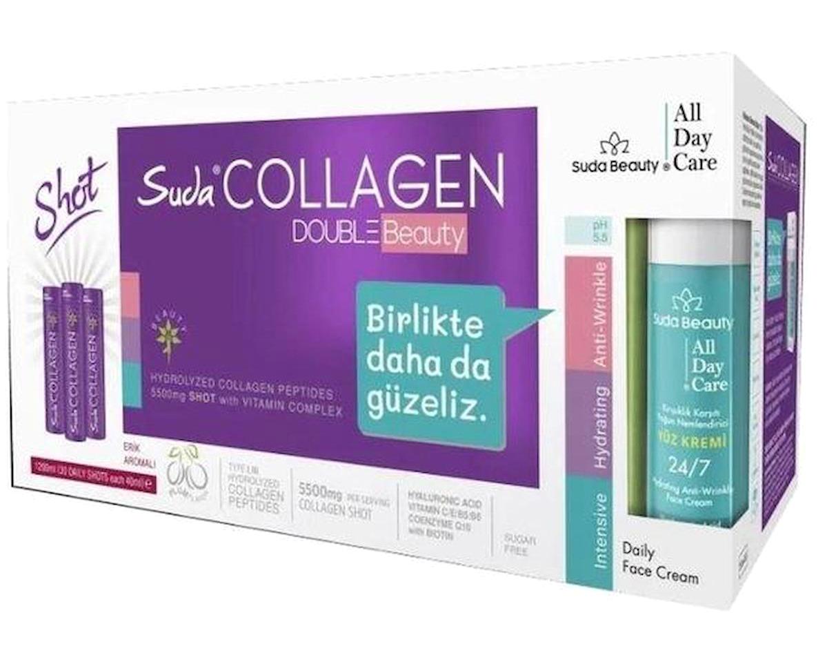 Suda Double Beauty Sıvı Kolajen 30x40 ml