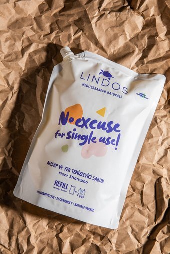 Lindos Doğal Lavanta Kokulu Vegan Ahşap Temizleyici 1.2 lt