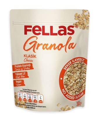 Fellas Klasik Sade Granola 300 gr