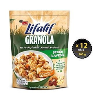 Eti Lifalif Karışık Kuruyemişli Granola 12x200 gr