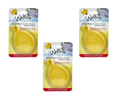 Wellnax Breeze Refresh Limonlu Bulaşık Makinesi Kokusu 3 Adet