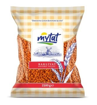 Mytat Doğal Yerli Üretim Kırmızı Mercimek 2.5 kg