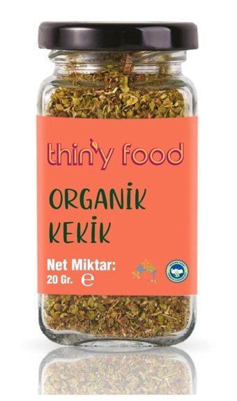 Thiny Food Organik Kekik Kavanoz 20 gr