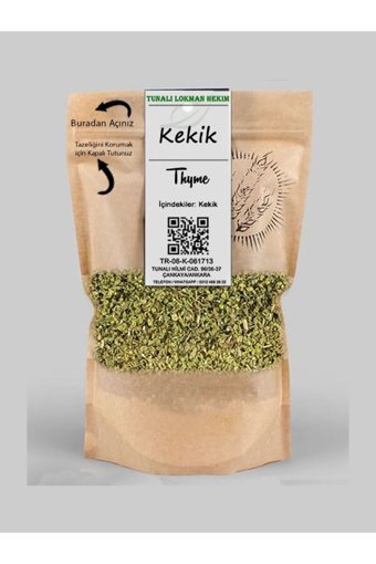 Tunalı Lokman Hekim Kekik 30 gr