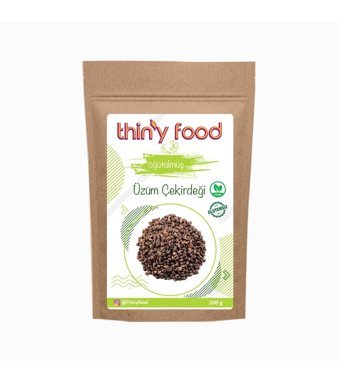 Thiny Food Öğütülmüş Üzüm Çekirdeği 200 gr