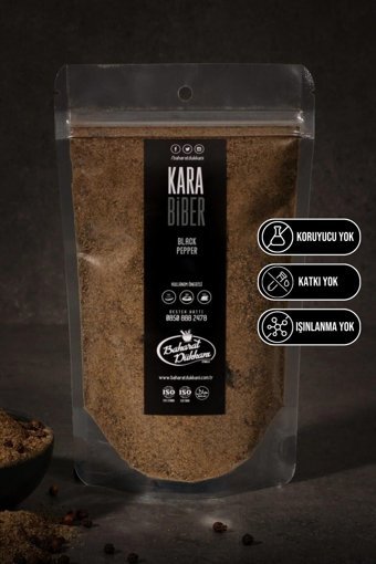 Baharat Dükkanı Öğütülmüş Karabiber 60 gr