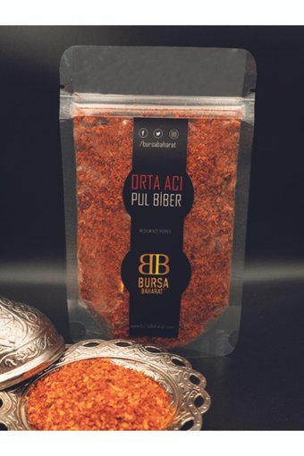 Bursa Baharat Acı Pul Biber 100 gr
