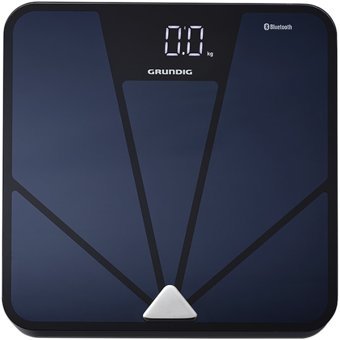Grundig PS-7010 Yağ Ölçen Vücut Analizi Yapan Bluetoothlu Kas Ölçen Cam Dijital Akıllı Tartı Lacivert
