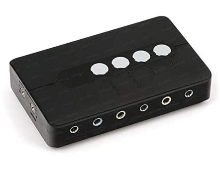 Store DK AC USCP7 USB 3.5 mm 16 Bit Çift Girişli 7.1 Harici Ses Kartı