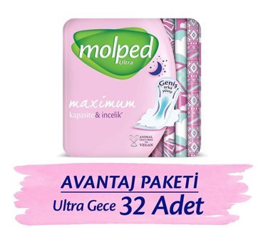 Molped Anatomik 16'lı Hijyenik Ped 2 Adet