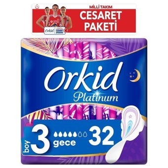 Orkid Platinum 16'lı Hijyenik Ped 2 Adet