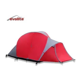 Evolite Dakota 2 Kişilik 4 Mevsim Çift Tenteli Su Geçirmez Kamp Çadırı Kırmızı