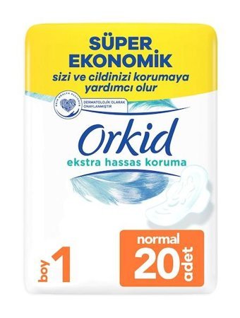 Orkid Ekstra Hassas 20'li Hijyenik Ped
